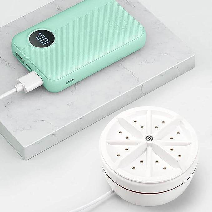 USB-Powered Mini Portable Washing Machine: Perfect for Travel, College, and Small Spaces - CRIMARA