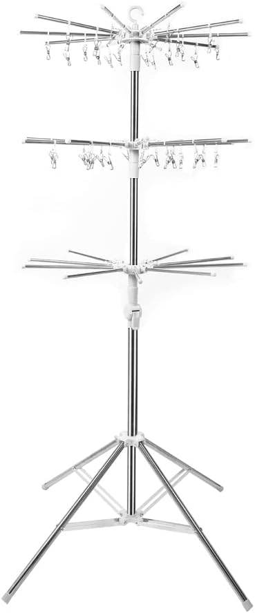 360° Clothes Drying Rack Foldable - CRIMARA