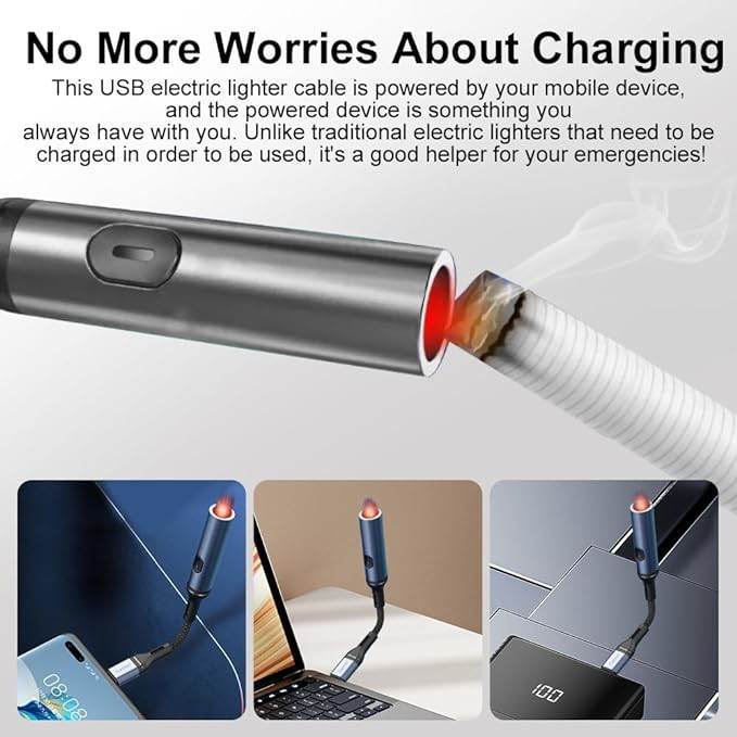 USB Type C Electric Lighter - CRIMARA
