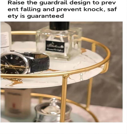 3-Tier Storage Tray for Makeup, Toiletries, & Home Decor - CRIMARA