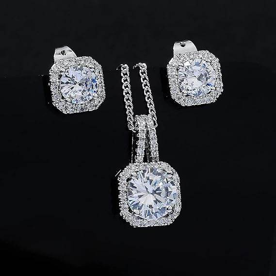 Solitaire Pendant Set - CRIMARA