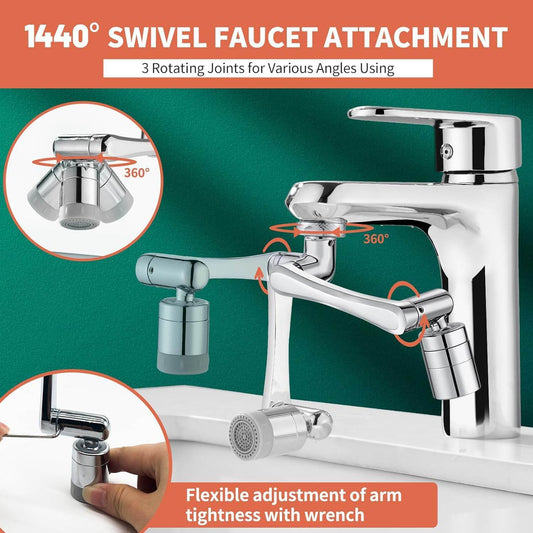 1080⁰ Rotating Faucet - Easy Installation - CRIMARA