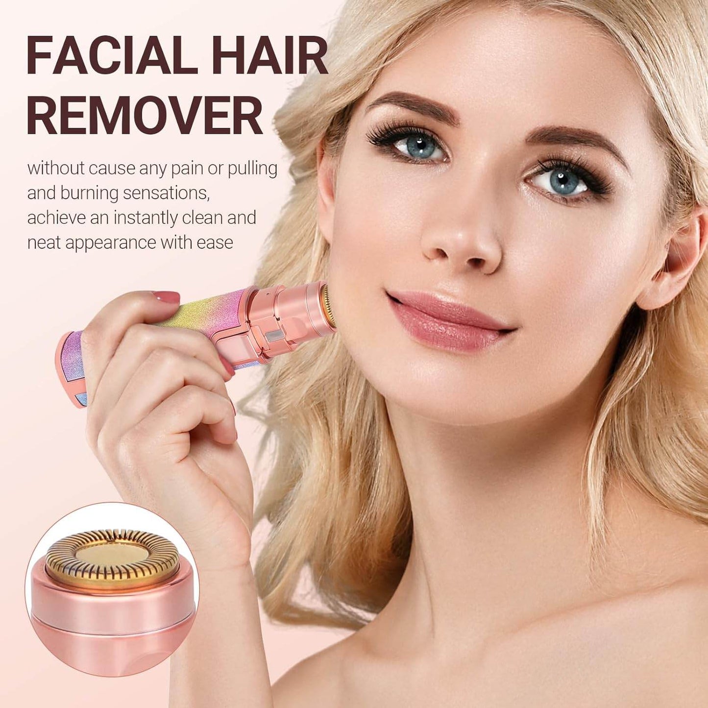 2 In 1 Rechargeable Electric Eyebrow Trimmer + Body Facial Hair Removal - CRIMARA
