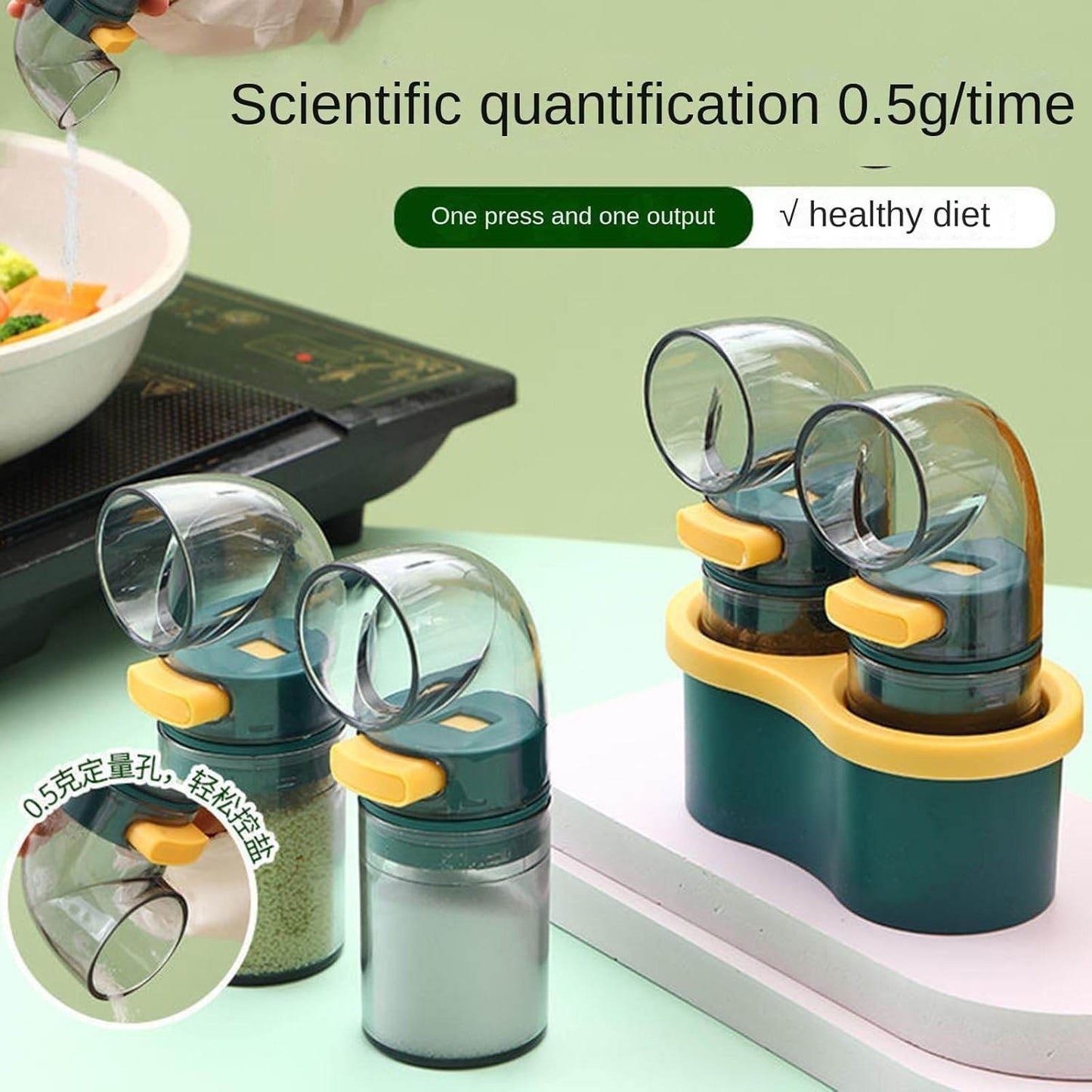 Quantitative Control Salt Dispenser - CRIMARA
