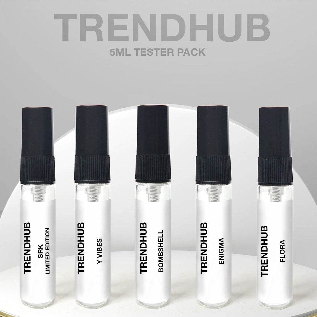 Luxury Perfume Tester Pack - 5 Scents - CRIMARA