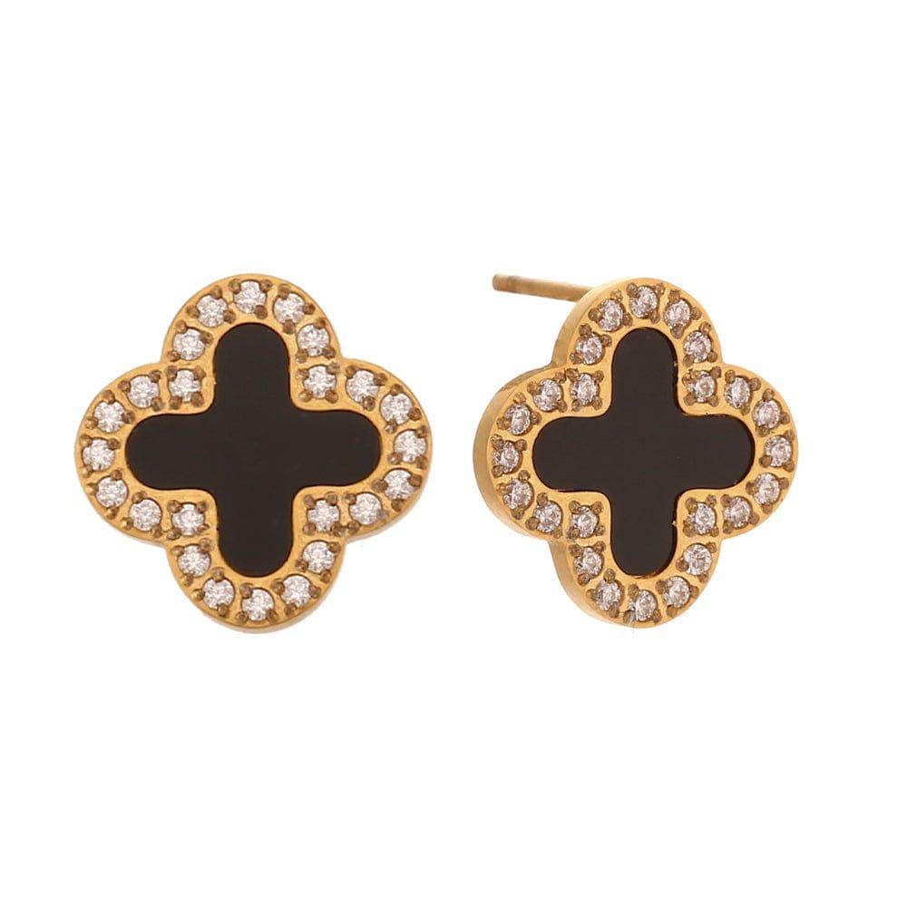 Midnight Clover Necklace Set - CRIMARA