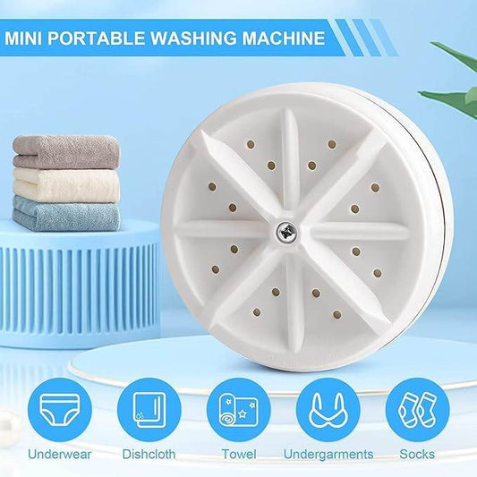 USB-Powered Mini Portable Washing Machine: Perfect for Travel, College, and Small Spaces - CRIMARA