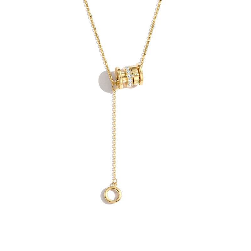 Timeless Gold Bead Pendant - CRIMARA