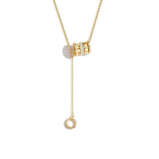 Timeless Gold Bead Pendant - CRIMARA