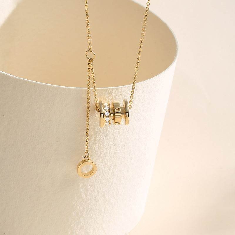 Timeless Gold Bead Pendant - CRIMARA