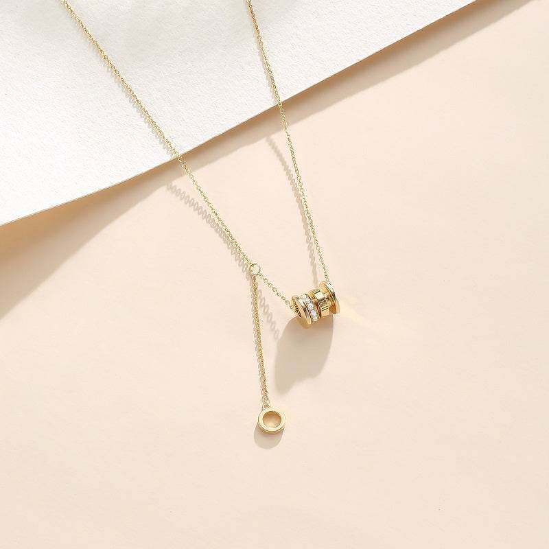 Timeless Gold Bead Pendant - CRIMARA