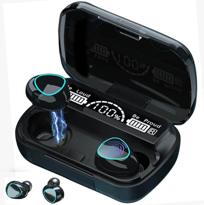 Smart LED Touch Control Wireless Earbuds - TWS M10 - CRIMARA