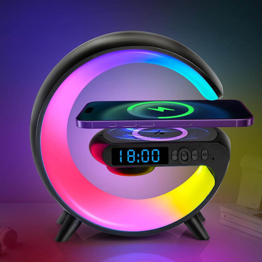 Bluetooth Speaker Lamp Charger: G-Type Shape - CRIMARA