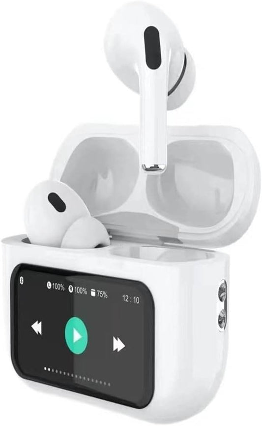Airpods Pro - Color Screen With Smart Watch Function, Touch Screen Earbuds Wireless Earbuds, Suitable For iPhone/Android - CRIMARA
