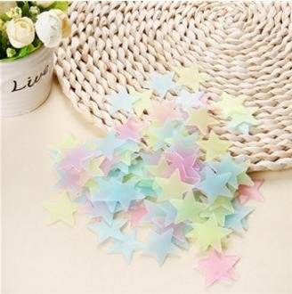 Glow-in-the-Dark Star Wall Stickers - 100pcs - CRIMARA