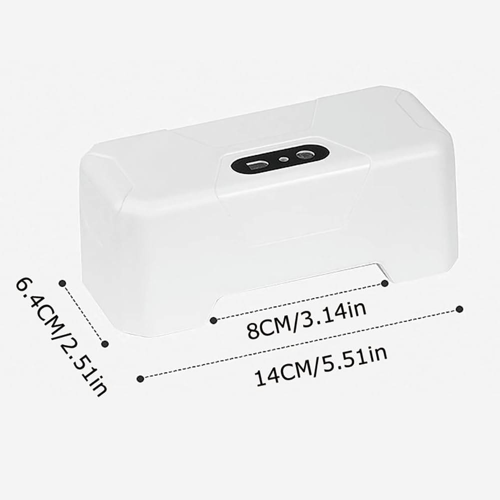 Infrared Sensor Touchless Toilet Flusher Kit – Automatic Smart Flush Button, Battery & Rechargeable Options - CRIMARA