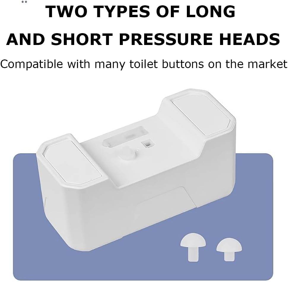 Infrared Sensor Touchless Toilet Flusher Kit – Automatic Smart Flush Button, Battery & Rechargeable Options - CRIMARA