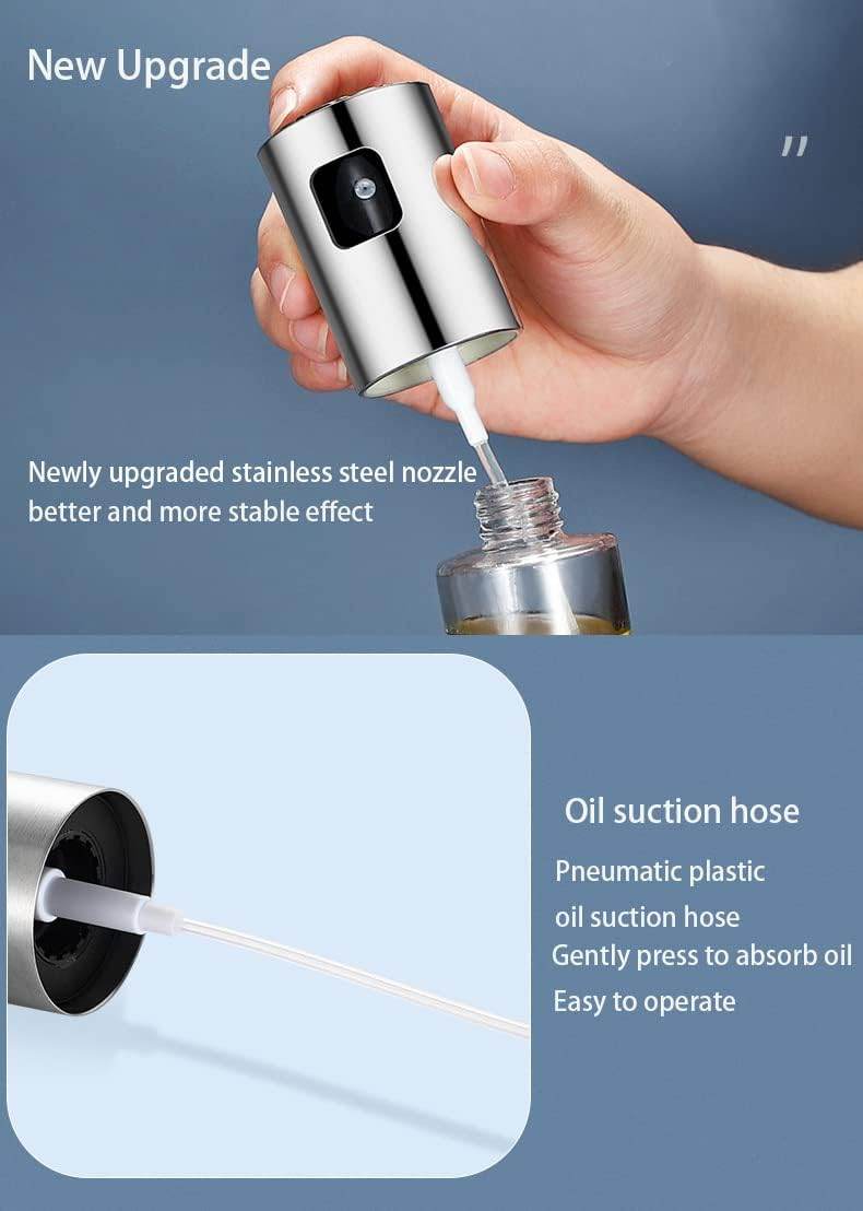 Oil Sprayer for Cooking | 100ml Olive Oil Spritzer | Perfect for Air Fryer, Salad, BBQ, Roasting - CRIMARA