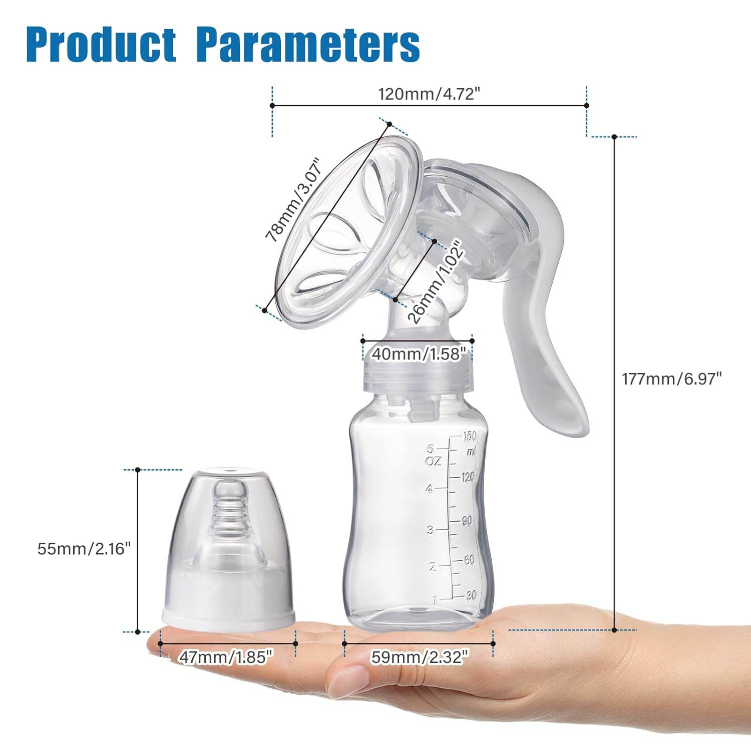 Manual Breast Pump - CRIMARA