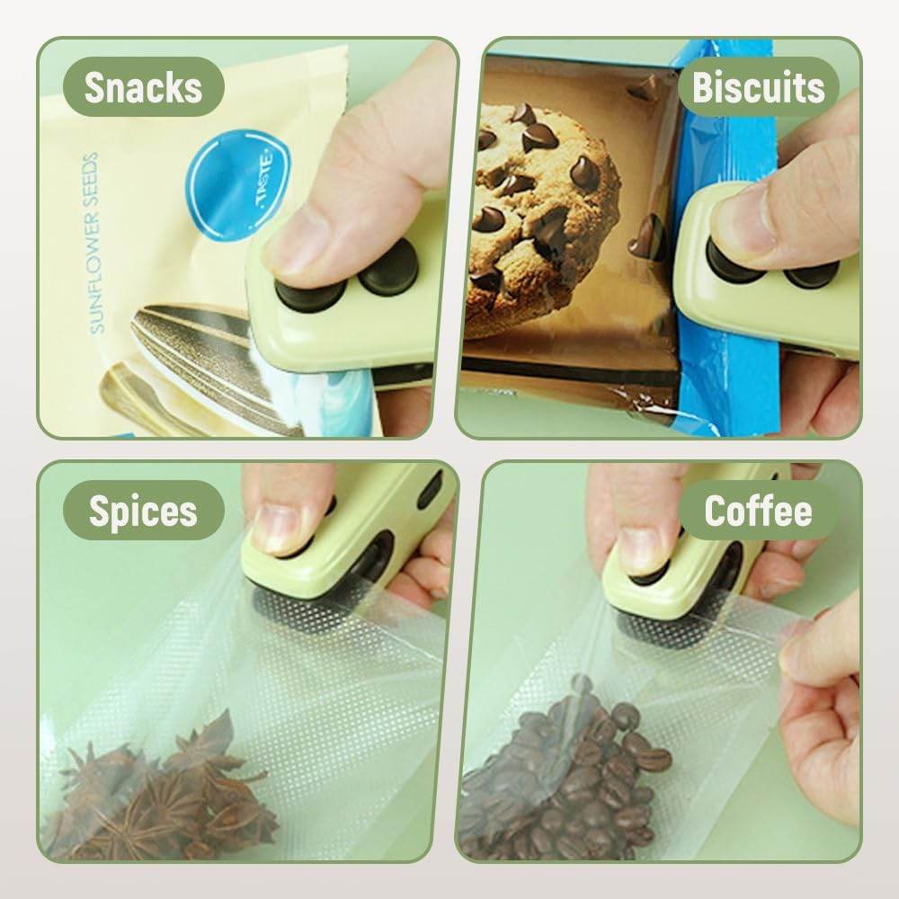 2 in 1 USB Rechargeable Sealer - CRIMARA