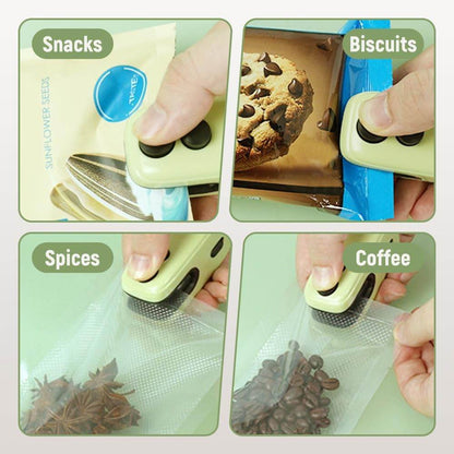 2 in 1 USB Rechargeable Sealer - CRIMARA