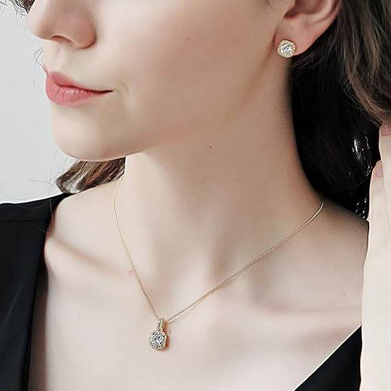 Solitaire Pendant Set - CRIMARA