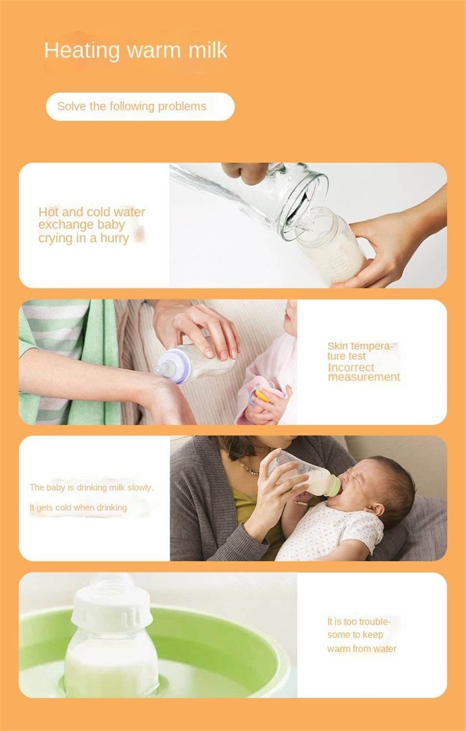 USB Milk Warmer Bag - On The Go Bottle Warmer with USB Cable - CRIMARA
