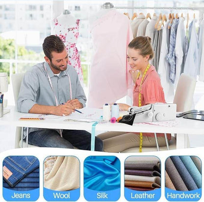Portable Handheld Sewing Machine - Cordless, Mini, with Accessories Kit - CRIMARA