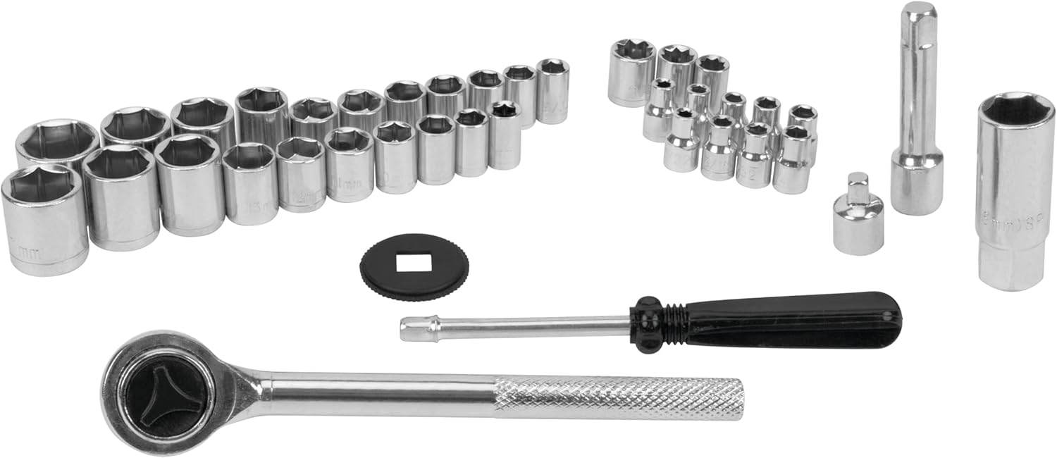 40-Piece Socket Set - CRIMARA