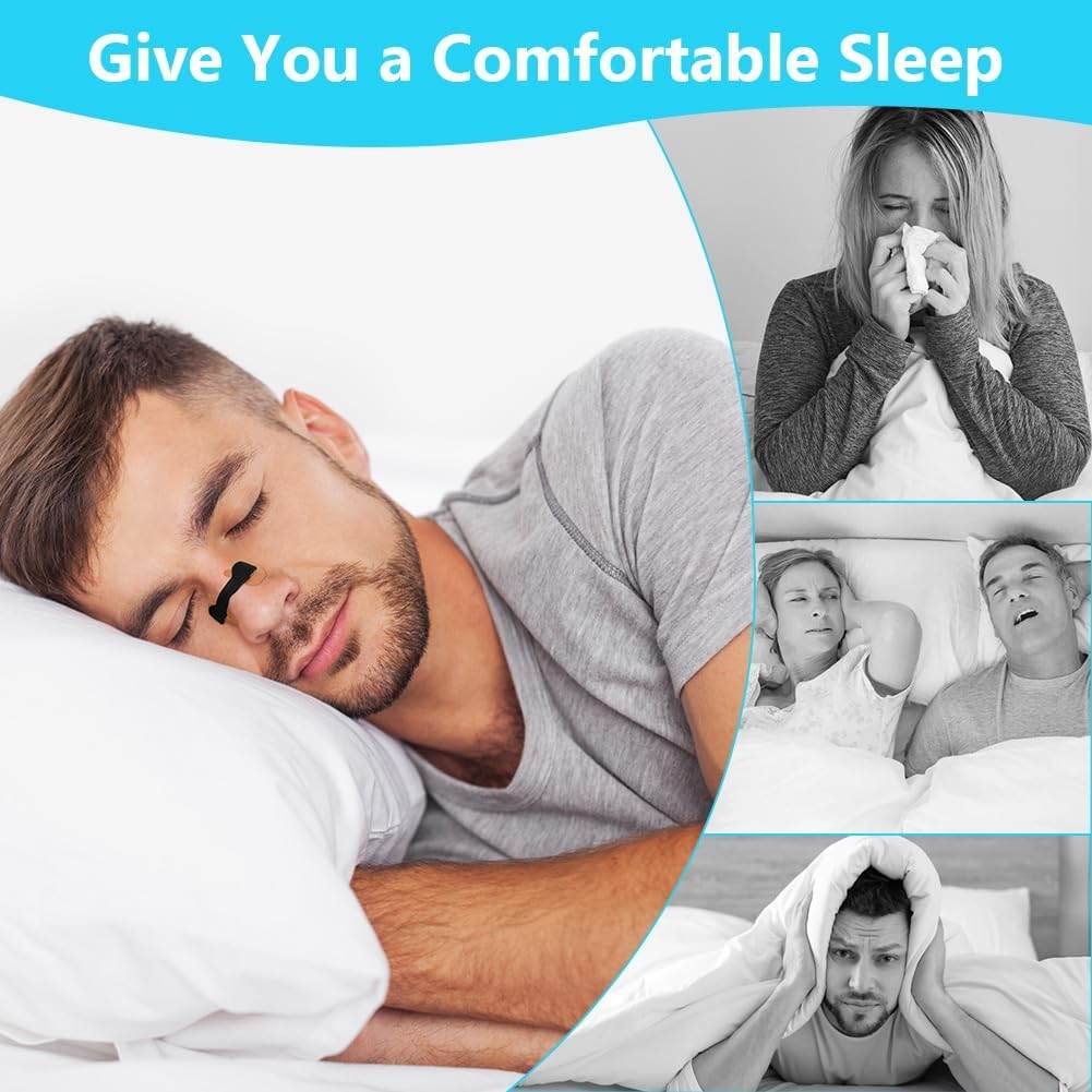 Nasal Breathing Dilator Set – Anti Snoring Device with Magnetic Nose Patches – Improves Sleep & Reduces Nasal Congestion - CRIMARA