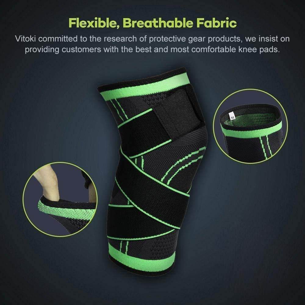 Professional Knee Support Brace – Breathable, Adjustable & High Flexibility - CRIMARA