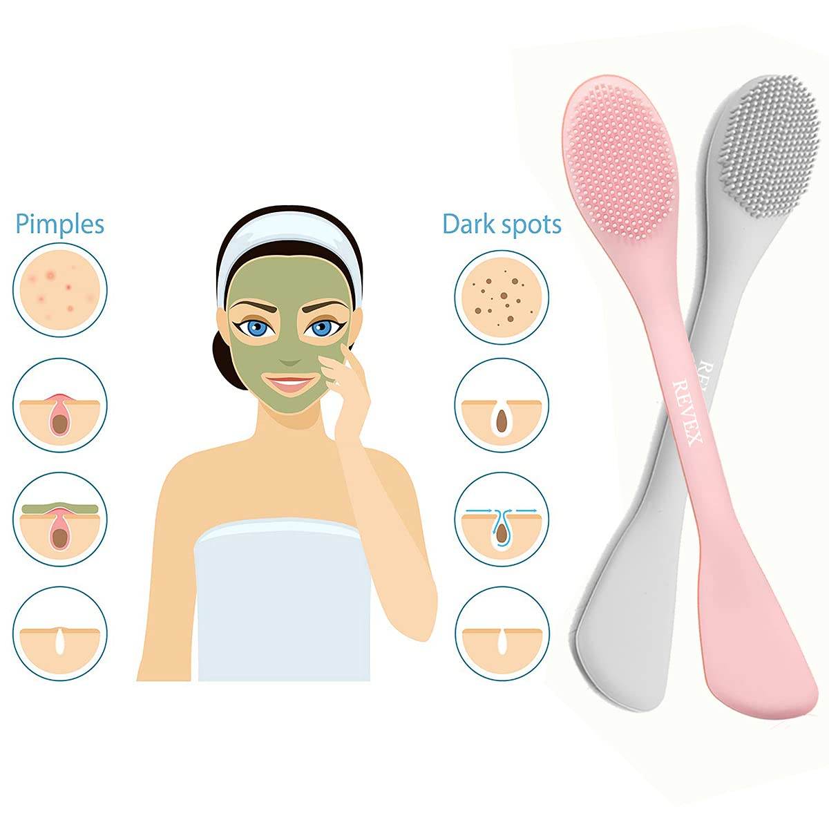 Silicone Face Mask Applicator - CRIMARA