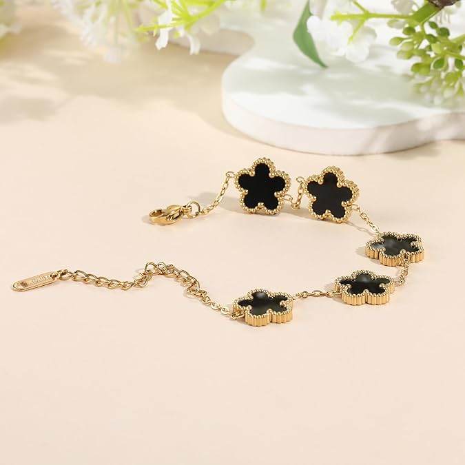 Four Leaf Clover Bracelet - CRIMARA