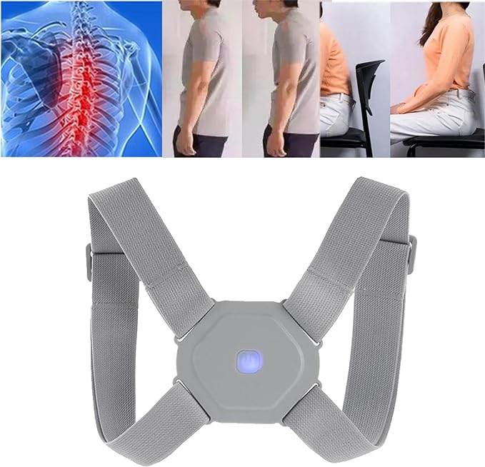 Smart Posture Corrector with Sensor Vibration - Adjustable Upper Back Brace - CRIMARA
