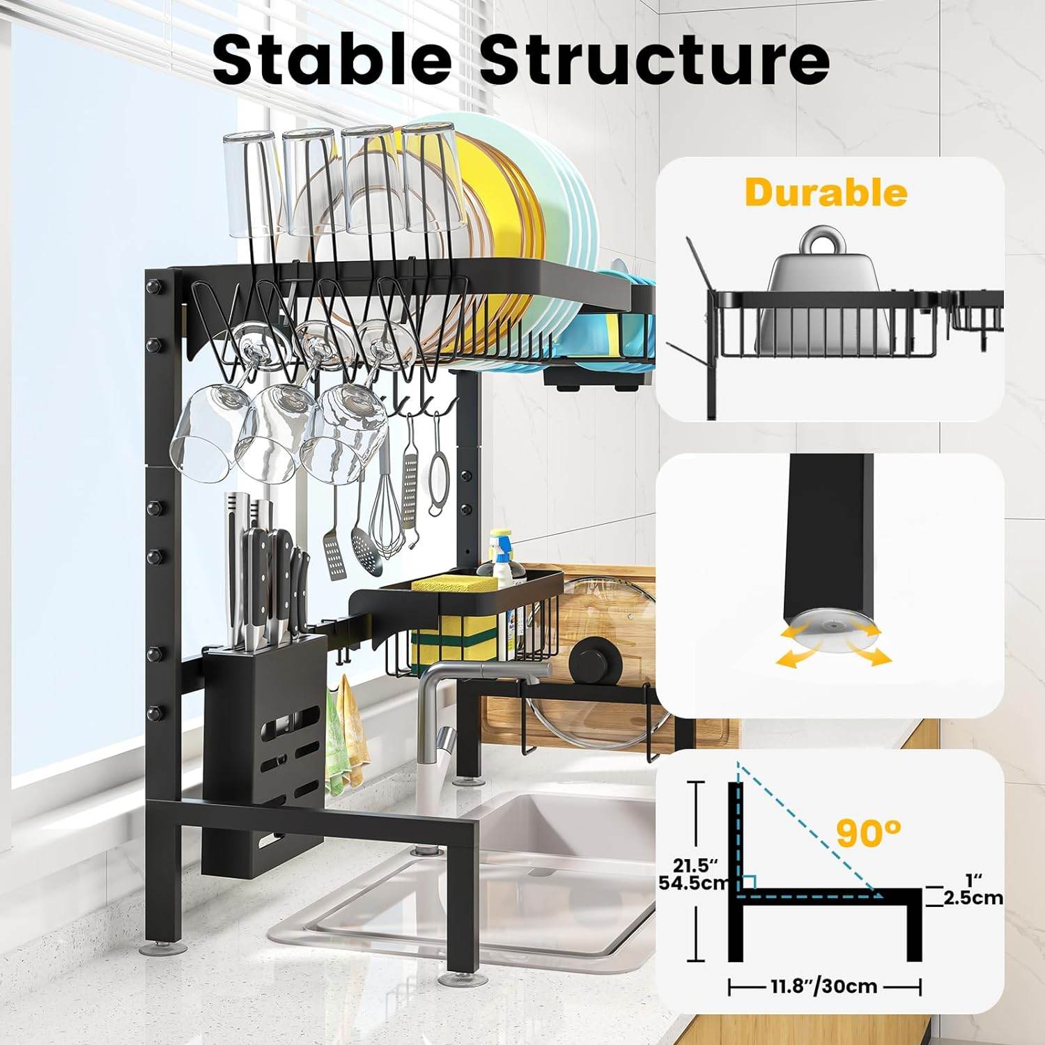 Dish Drying Rack - Over The Sink Rack - CRIMARA