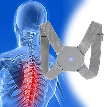 Smart Posture Corrector with Sensor Vibration - Adjustable Upper Back Brace - CRIMARA