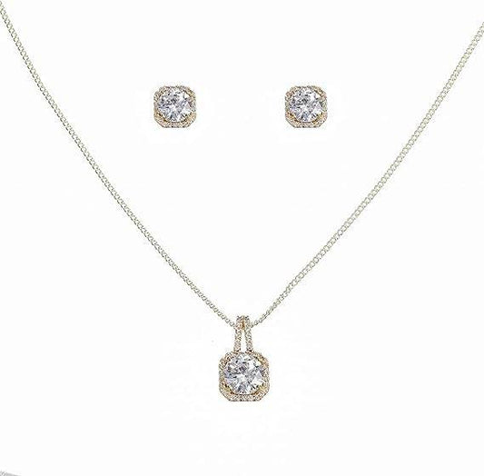 Solitaire Pendant Set - CRIMARA
