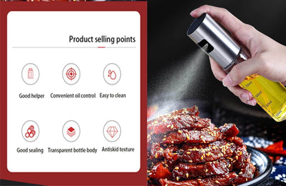 Oil Sprayer for Cooking | 100ml Olive Oil Spritzer | Perfect for Air Fryer, Salad, BBQ, Roasting - CRIMARA
