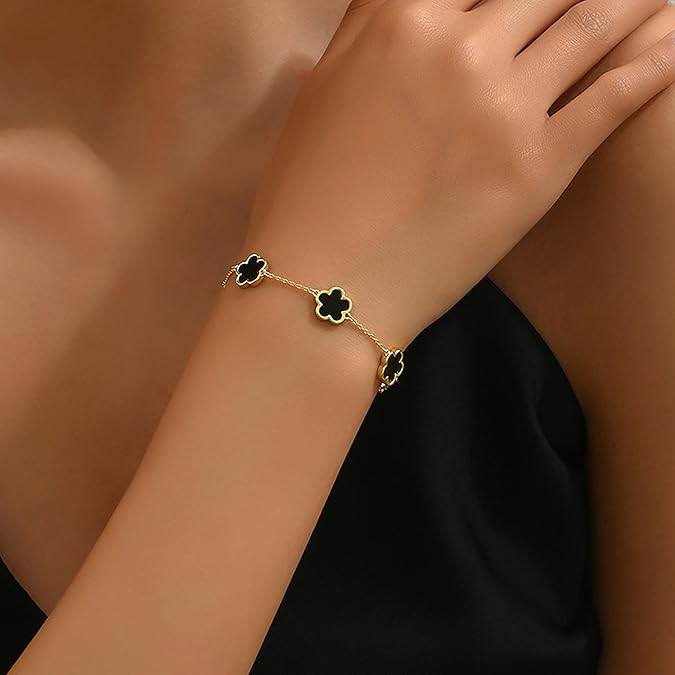 Four Leaf Clover Bracelet - CRIMARA