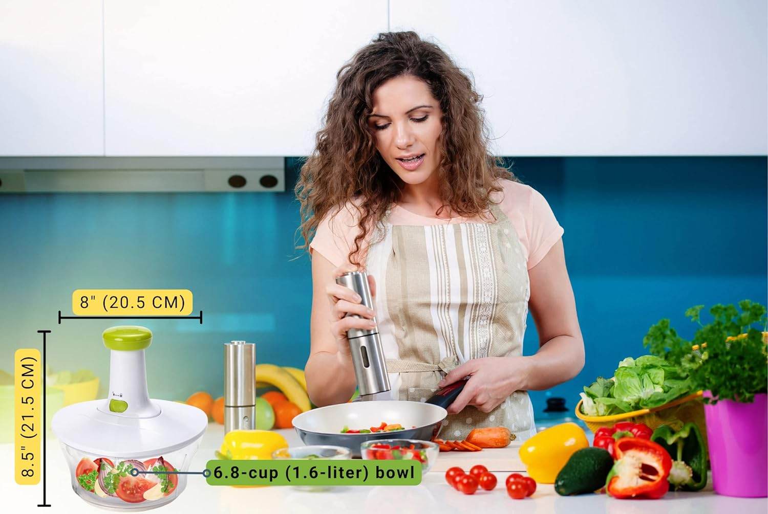 Hand Chopper Vegetable Cutter - CRIMARA