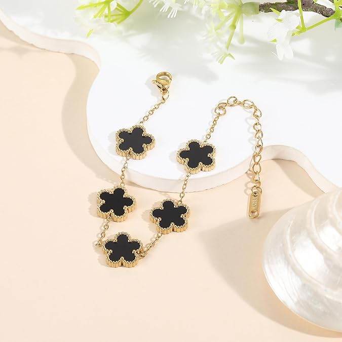 Four Leaf Clover Bracelet - CRIMARA