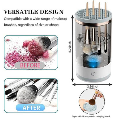 3-in-1 Electric Makeup Brush Cleaner & Dryer Stand - CRIMARA