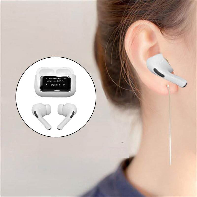 Airpods Pro - Color Screen With Smart Watch Function, Touch Screen Earbuds Wireless Earbuds, Suitable For iPhone/Android - CRIMARA