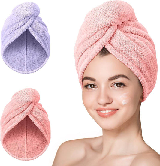 Twist Hair Towel - Microfiber Hair Towel - CRIMARA
