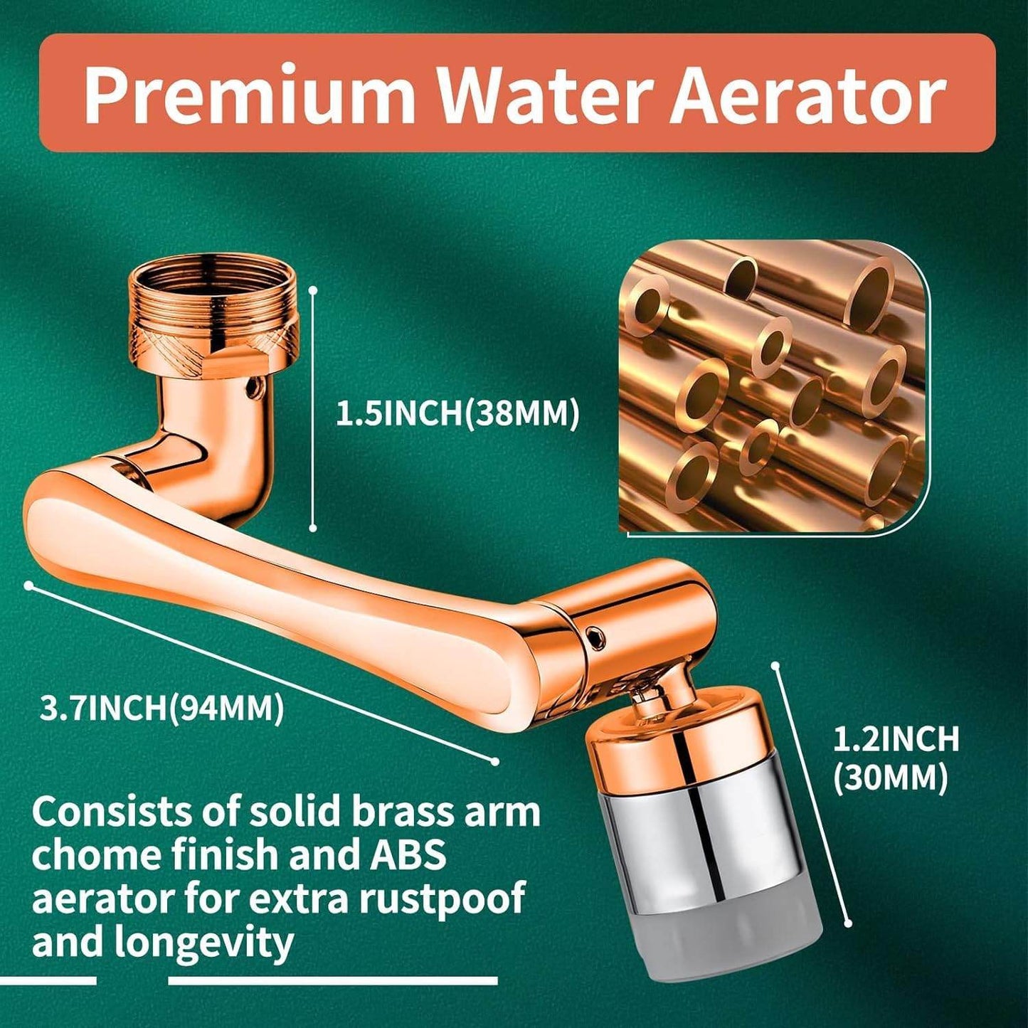 1080⁰ Rotating Faucet - Easy Installation - CRIMARA