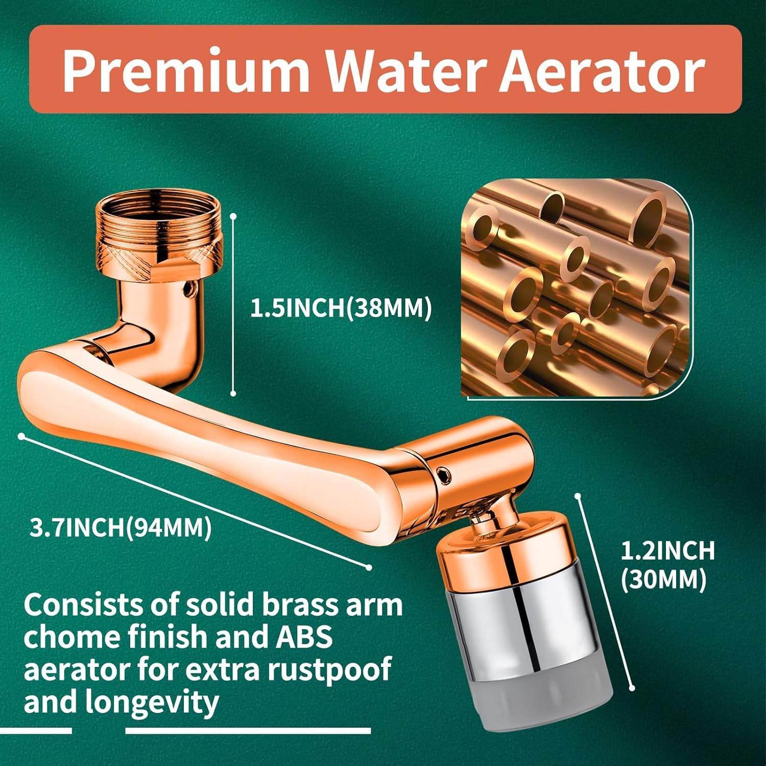 1080⁰ Rotating Faucet - Easy Installation - CRIMARA