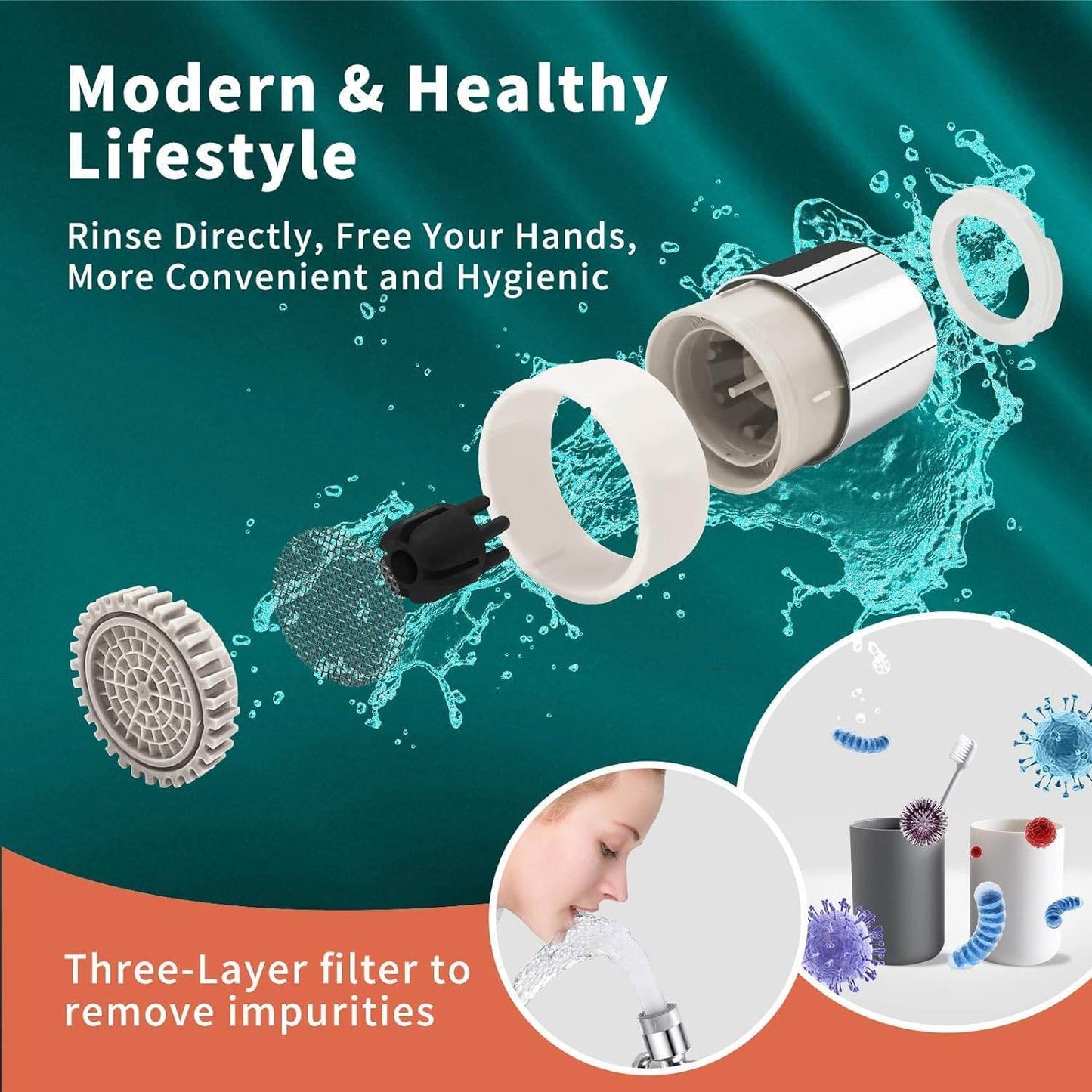 1080⁰ Rotating Faucet - Easy Installation - CRIMARA
