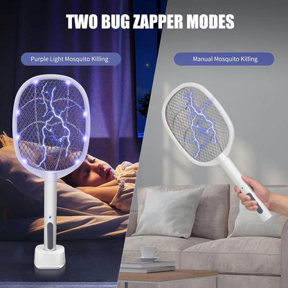2-in-1 Electric Bug Zapper Racket - CRIMARA