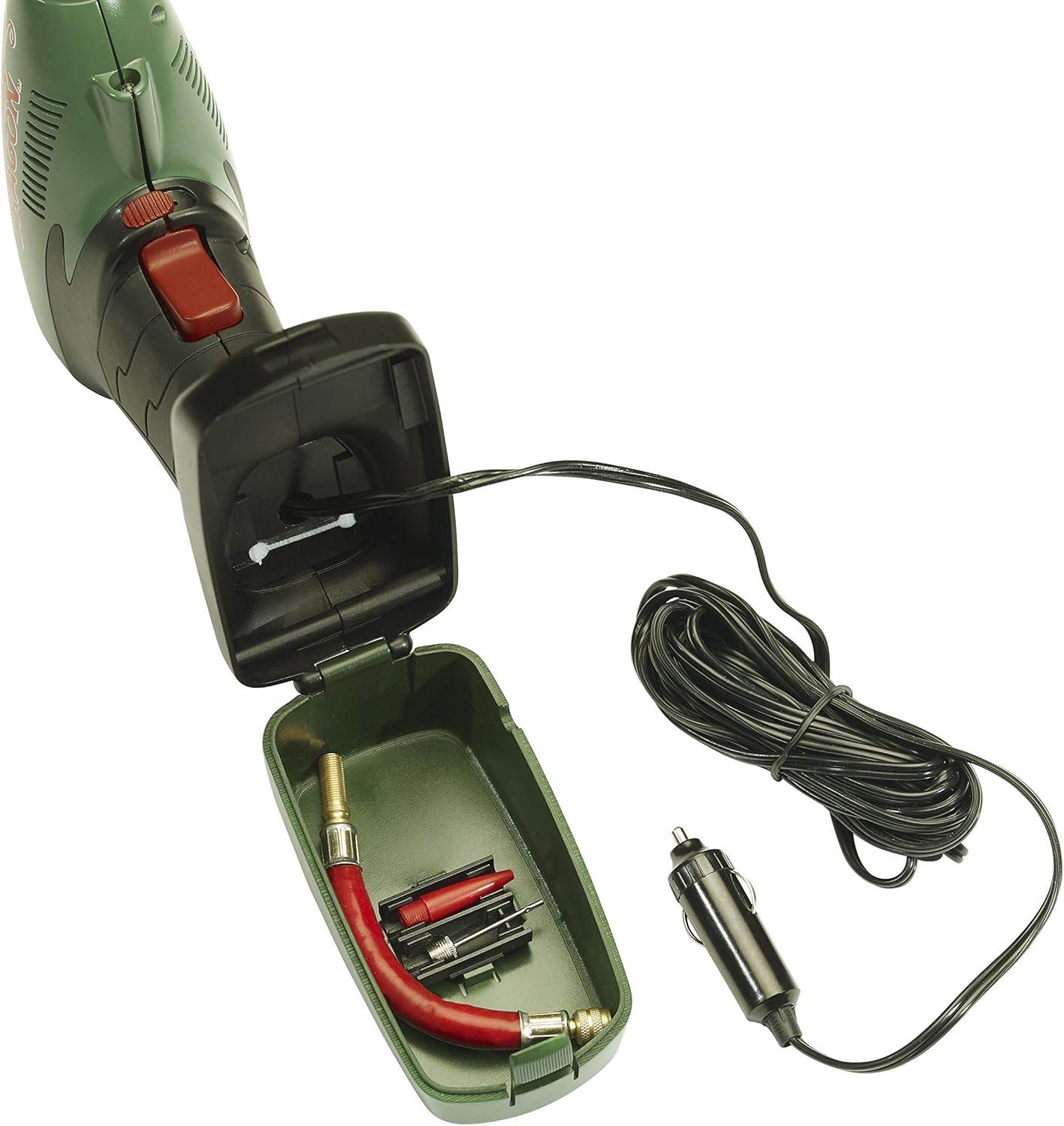 Portable Air Dragon Tire Inflator with Auto Shut-Off – 12V Car Air Compressor with LED Light & Long Cord - CRIMARA