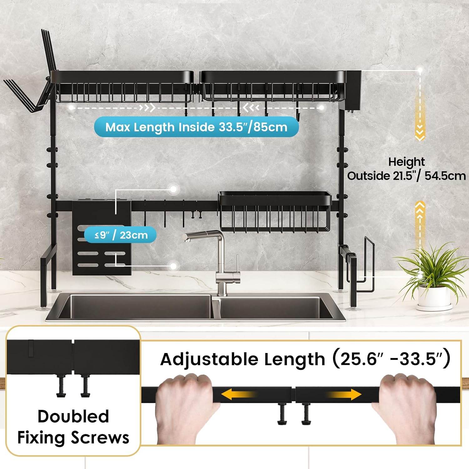 Dish Drying Rack - Over The Sink Rack - CRIMARA